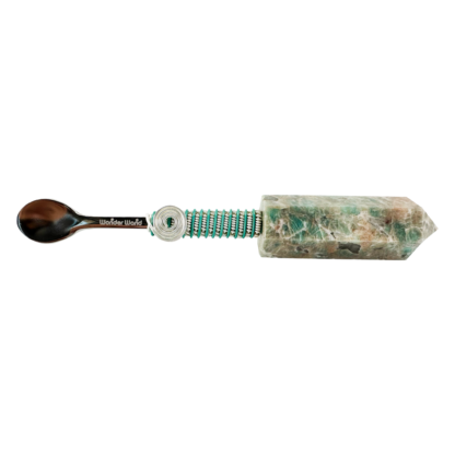 Amazonite Wonder Wand - Crystal Spoon Pendant #01AZWWG