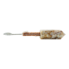 Crazy Lace Agate Wonder Wand - Crystal Spoon Pendant #01CLWOO - Image 3