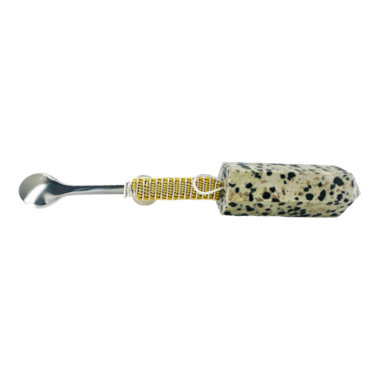 Dalmatian Jasper Wonder Wand - Crystal Spoon Pendant #01DAWYW - Image 2