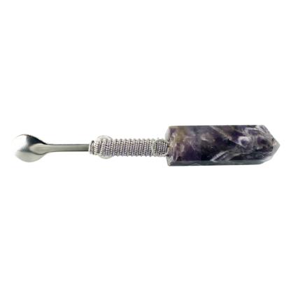 Dream Amethyst Wonder Wand Mini Pendant - Crystal Spoon #01DAWWL - Image 2