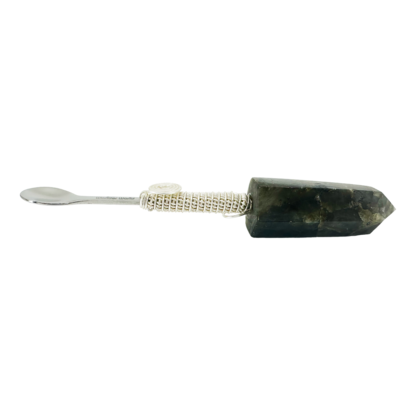 Labradorite Wonder Wand - Crystal Spoon Pendant #01LBWWW - Image 3