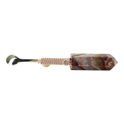 Ocean Jasper Wonder Wand - Crystal Spoon Pendant #01OJWRW - Image 2