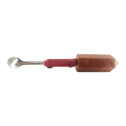 Red Jasper Wonder Wand Mini Pendant - Crystal Spoon #01RJRRR - Image 2