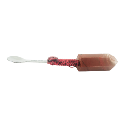 Red Jasper Wonder Wand Mini Pendant - Crystal Spoon #01RJRRR - Image 3