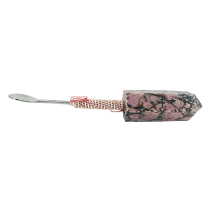 Rhodochrosite Wonder Wand Mini Pendant - Crystal Spoon #01RHPRS - Image 3