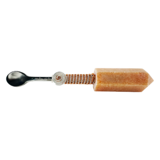 Sunstone Wonder Wand Mini Pendant - Crystal Spoon #01SSSOS