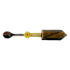 Tiger's Eye Wonder Wand Mini Pendant - Crystal Spoon #01TEGSG