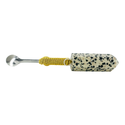 Dalmatian Jasper Wonder Wand - Crystal Spoon Pendant #02DAYYY - Image 2