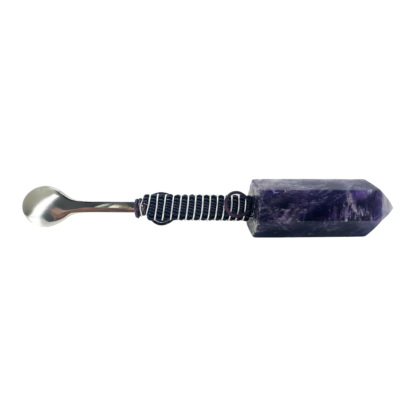 Dream Amethyst Wonder Wand Mini Pendant - Crystal Spoon #02DAPPS - Image 2