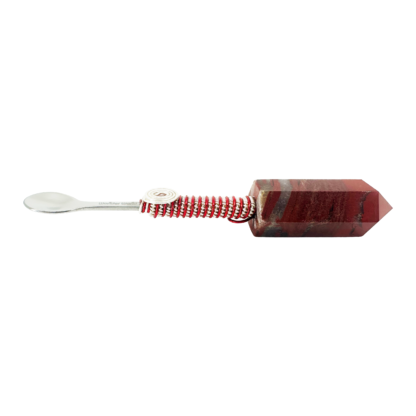 Red Jasper Wonder Wand Mini Pendant - Crystal Spoon #02RJSSR - Image 3